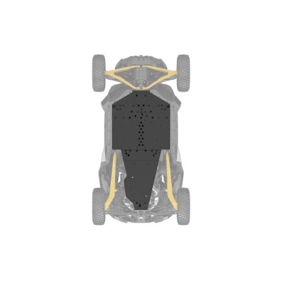 Scut Protectie Central HMWPE SSV Can-Am Maverick R